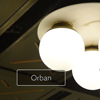 Orban - 1 Light Semi Flush